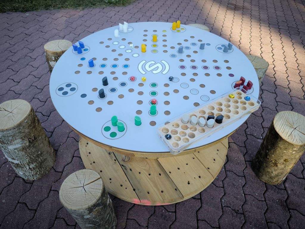 Spiel "Mensch ärgere dich nicht"
