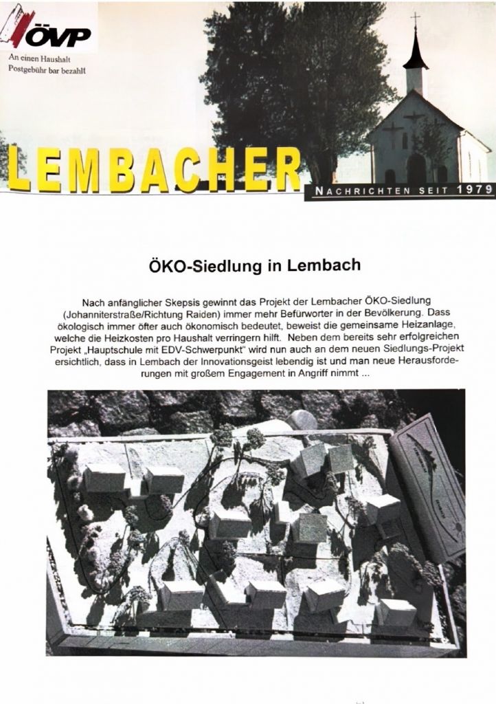 Gemeindezeitung Lembach März 2000