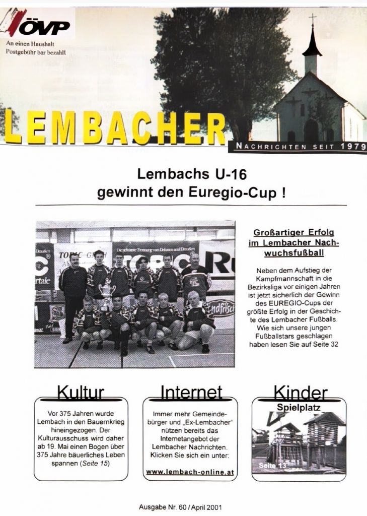 Gemeindezeitung Lembach April 2001