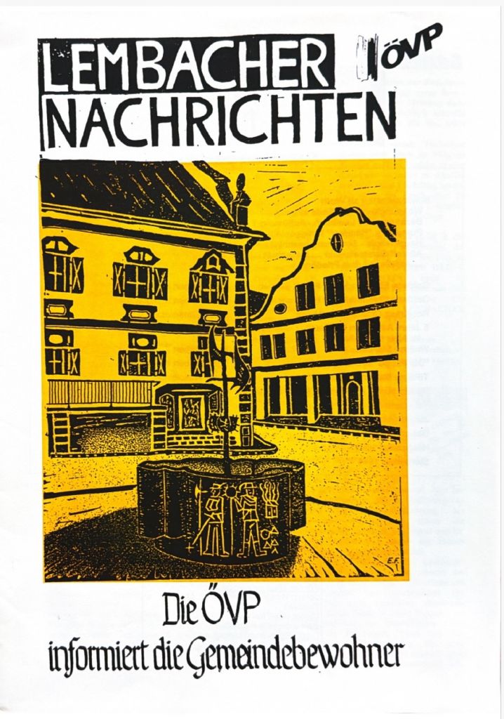 Gemeindezeitung Lembach April 1994